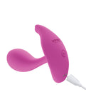 Vibrador portátil compatible con la aplicación Oly Pink