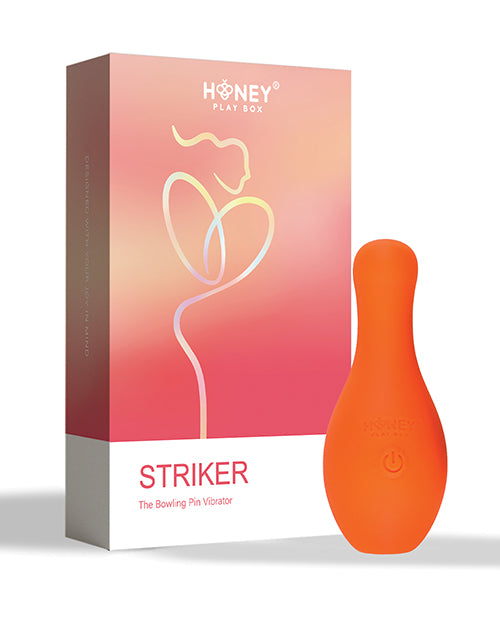 Vibrador Striker Bowling Pin: eleva tu placer con una elegancia divertida Product Image.