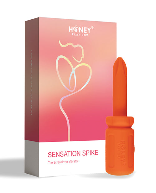 Sensation Spike: The Screwdriver Vibrator - Ignite Passion in Every Encounter Product Image.