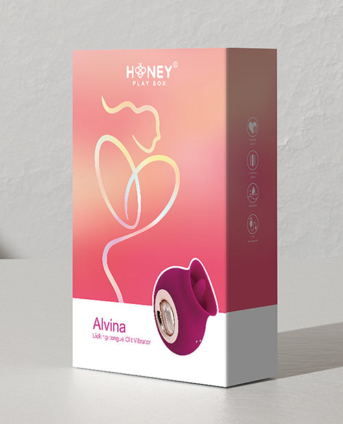 Alvina Tongue Vibrator: The Ultimate Oral Pleasure Experience Product Image.
