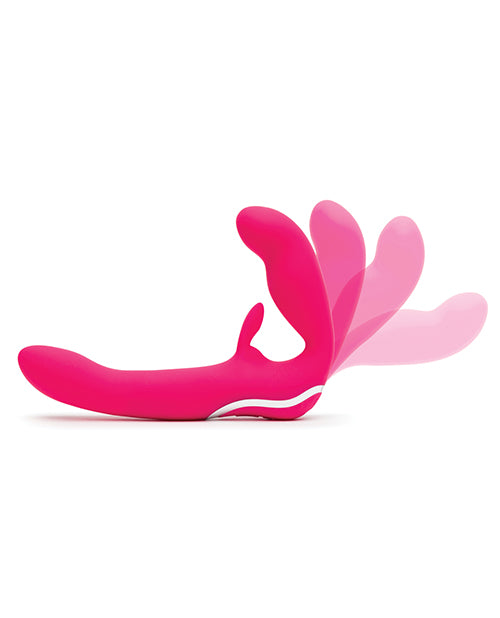 快樂兔粉紅無肩帶綁帶式 Vibe Product Image.