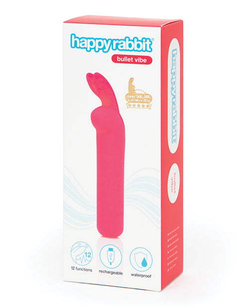 Bala recargable Happy Rabbit: placer intenso mientras viajas Product Image.