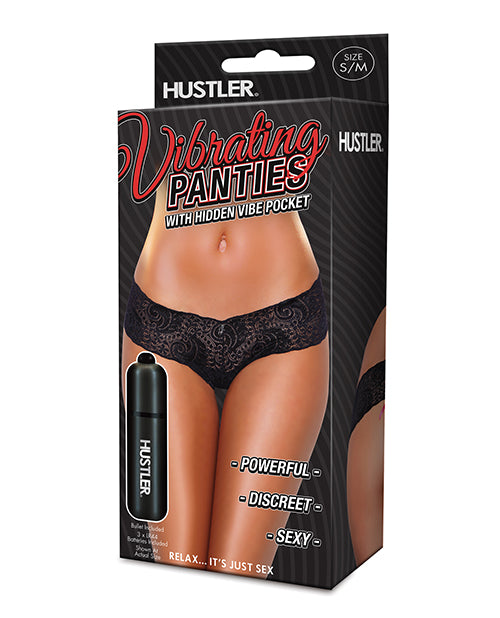 Hustler Lace Up Vibrating Panty 🖤🌸 Product Image.