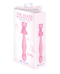 Glass Menagerie Kitty Glass Dildo - Pink