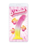 Shades Jelly TPR Gradient Dong Large - Elevate Your Intimate Moments