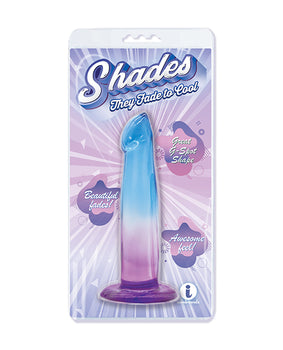 Shades Jelly TPR Gradient Dong Dong Small - Blue/Purple - Featured Product Image