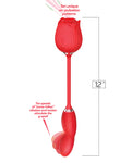 Vibrador Wild Rose Red Suction &amp; Come Hither - Placer incomparable