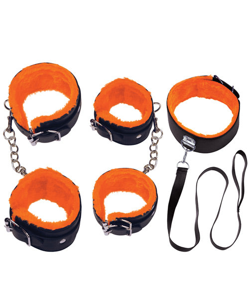 The 9's Orange is the New Black Restraint Kit - Ultimate Bondage Experience Product Image.