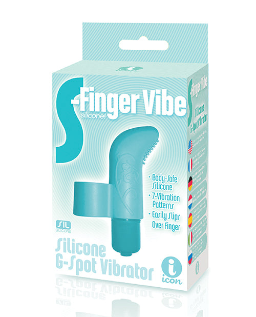 Vibrador S-finger de 9: placer compacto mientras viajas Product Image.