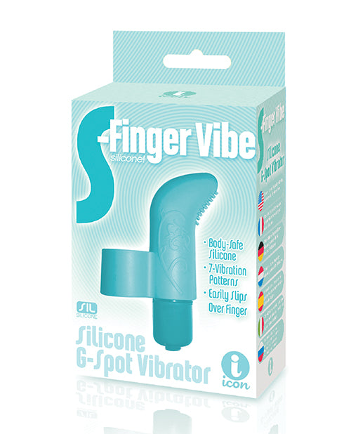 The 9's S-finger Vibe: Your Ultimate On-the-Go Pleasure Companion Product Image.