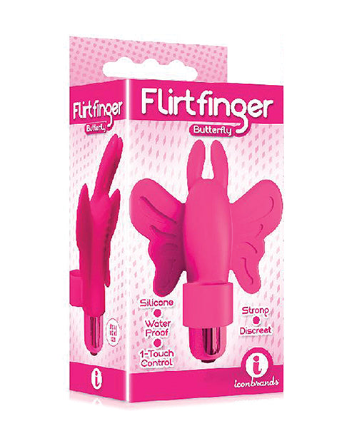 Vibrador de mariposa Flirtfinger de Icon: felicidad sensorial en movimiento Product Image.