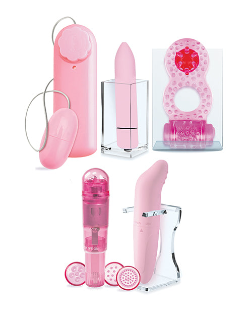 Try-Curious Vibe Set - Pink Product Image.