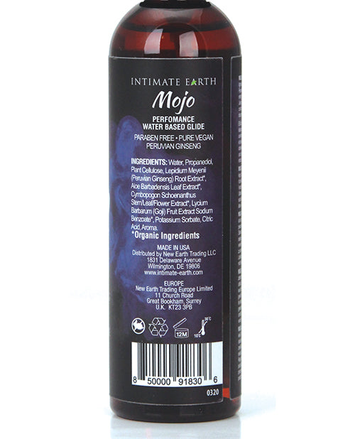 Intimate Earth Mojo Water Based Performance Glide with Peruvian Ginseng Product Image.