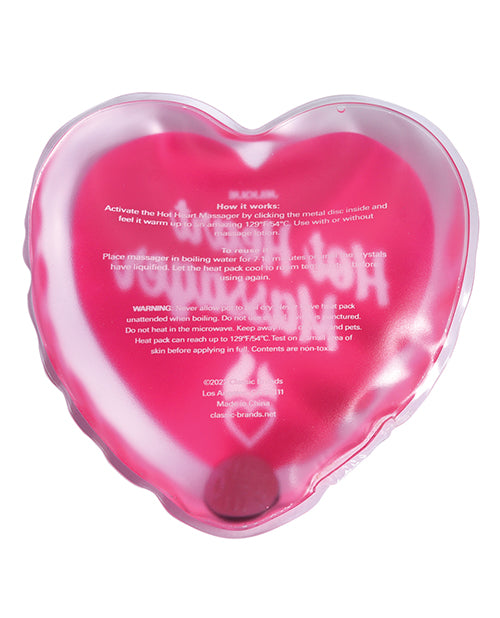 Masajeador Jelique Hot Heart: su oasis personal de calidez y comodidad Product Image.