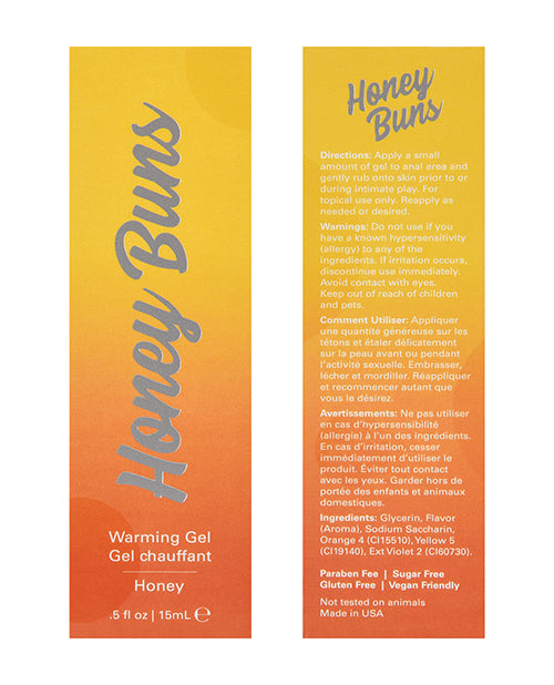 Jelique Honey Buns Warming Anal Gel Product Image.