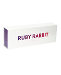 JimmyJane Ruby Rabbit - Vibrador de doble estimulación rosa