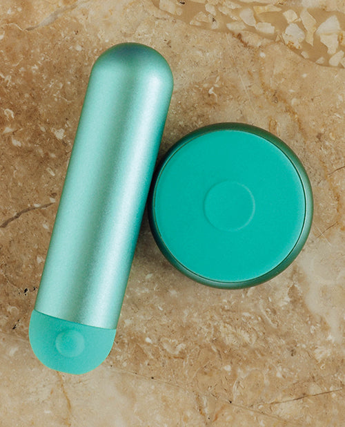 JimmyJane Mini Chroma Teal：可客製化的移動樂趣 Product Image.