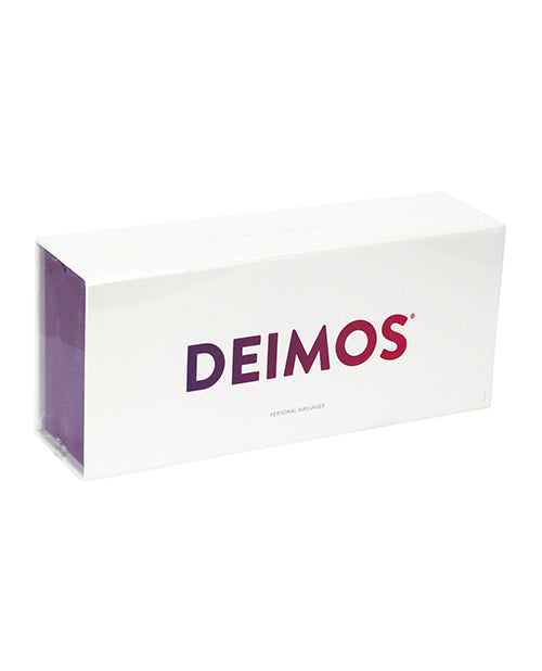 JimmyJane Deimos Vibrating Silicone C-Ring: Dual Motors, 7 Modes, Remote Control
