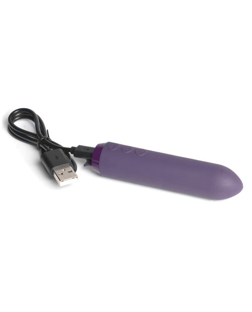 Je Joue Classic Bullet Vibrator: Luxurious Purple Pleasure Product Image.