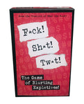 "F*ck! Sh*t! Tw*t!" Obscenity Card Game