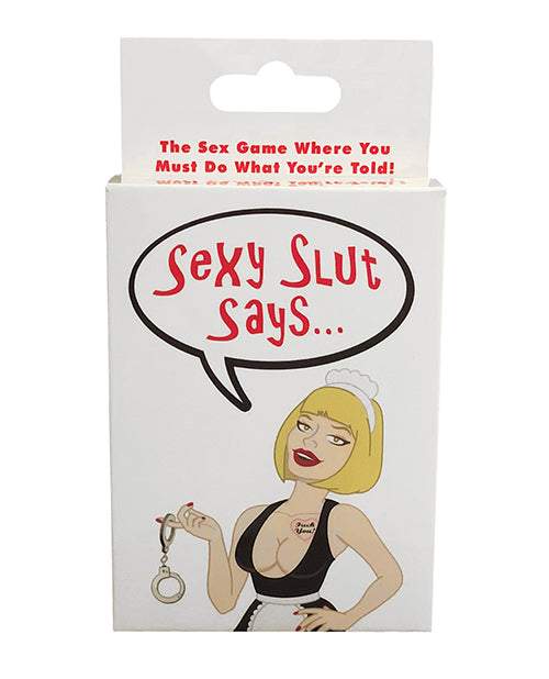 Sexy Slut Says: Dare to Play! Product Image.