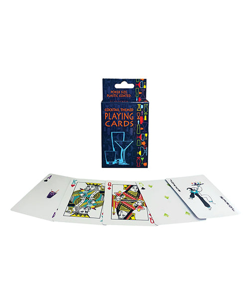 Cocktail Themed Playing Card Deck Product Image.