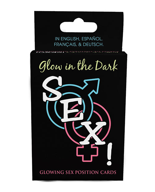 Glow-in-the-Dark Sex! Card Game - Ignite Your Passion! Product Image.