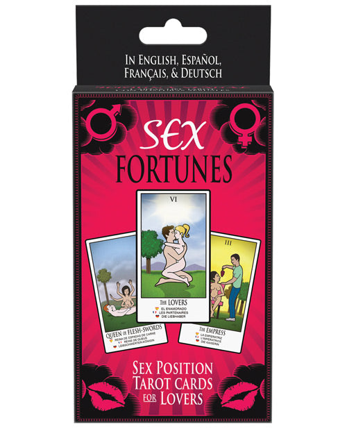 Sex Fortunes Tarot Cards for Lovers Product Image.