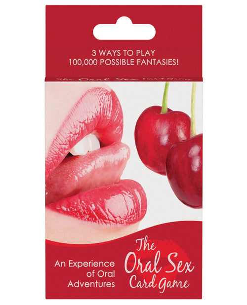 Oral Sex Card Game Product Image.