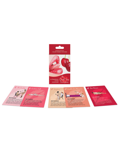 Oral Sex Card Game Product Image.