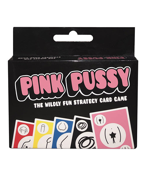 Pink Pussy Card Game: Wild Adult Strategy Fun Product Image.