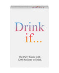 "Juego de cartas Drink If: ¡1200 razones para celebrar!"