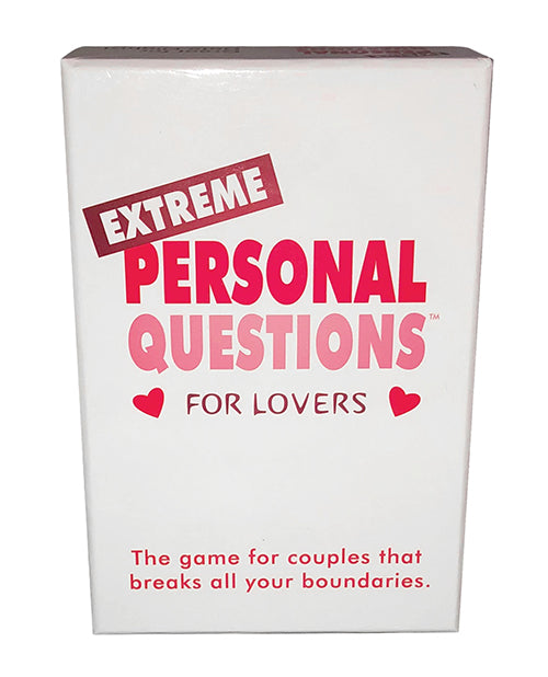 Juego de cartas de preguntas personales extremas: ¡profundiza tu vínculo! Product Image.