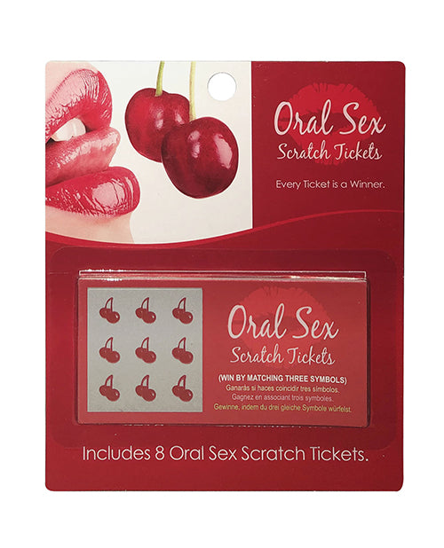 Boletos rasca y gana de sexo oral: cada boleto es ganador Product Image.