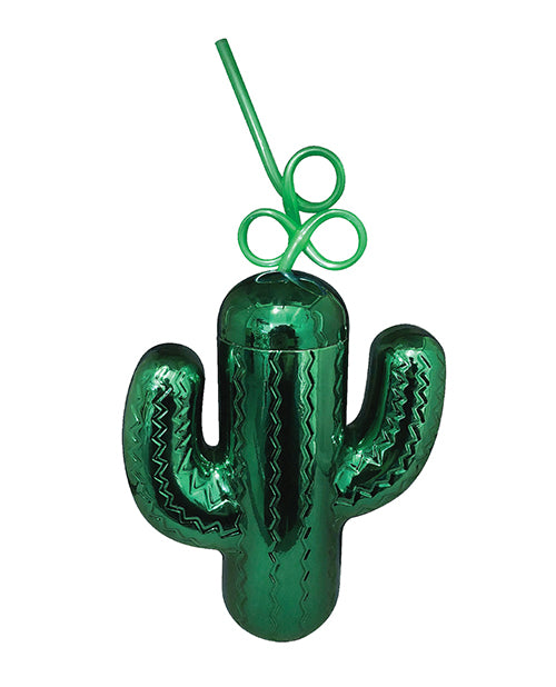 Taza Cactus - Verde Metálico - featured product image.