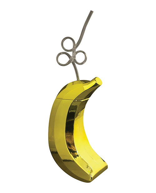 Banana Cup - Metallic Yellow Product Image.