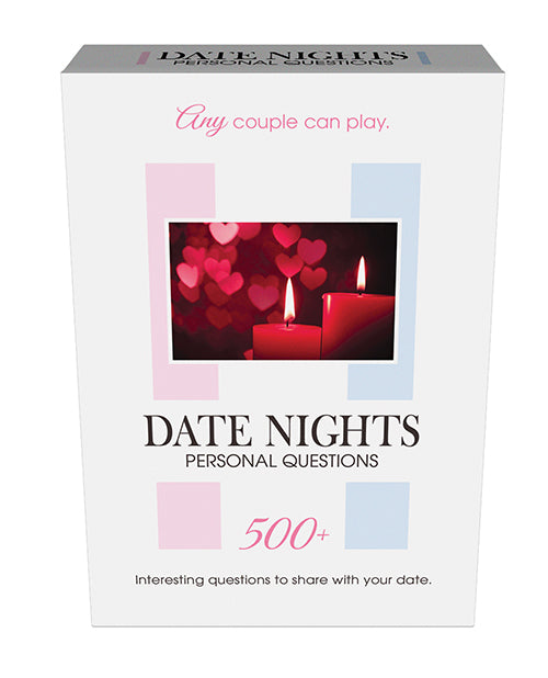 "Date Nights Personal Questions: Elevate Your Connection" Product Image.