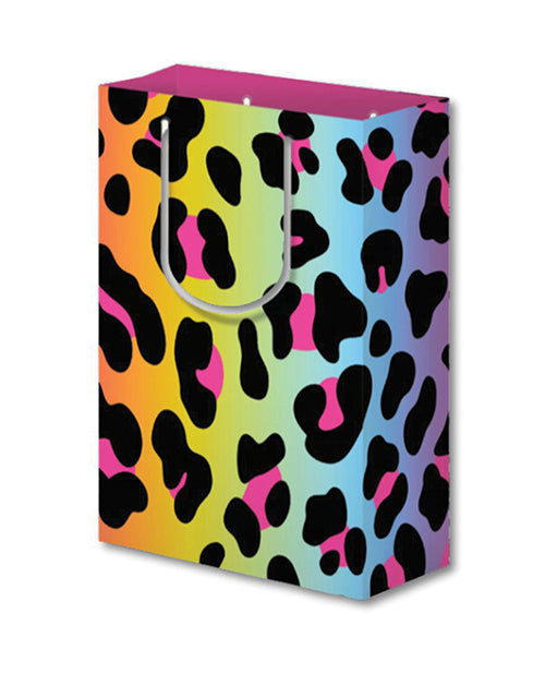 Bolsa de regalo arcoíris de guepardo Product Image.