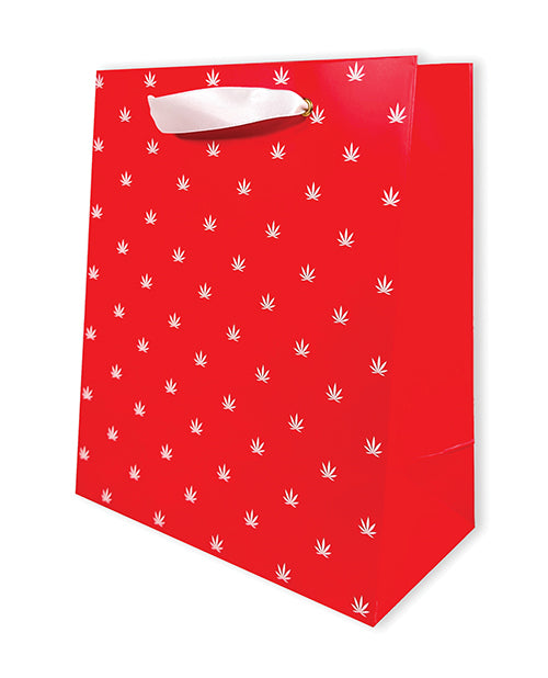 Vibrant Rainbow Polka Dot Gift Bag Product Image.