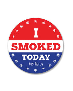 Smoked Today Sticker Pack of 3: A Whimsical Expression of Individuality