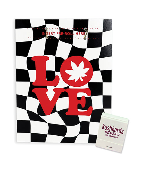 "Retro Love Card & Matchbook" - featured product image.