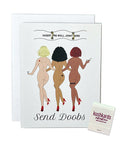 Doobs Greeting Card with Matchbook - A Heartfelt Treasure