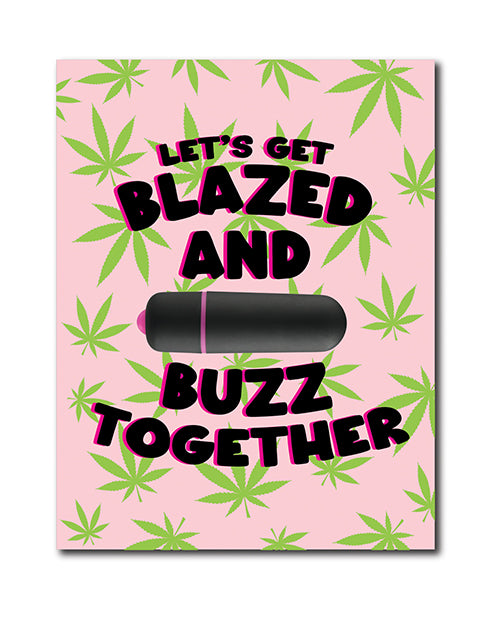 Shop for the 420 Foreplay Blazed Greeting Card w/Rock Candy Vibrator & Fresh Vibes Towelettes at My Ruby Lips