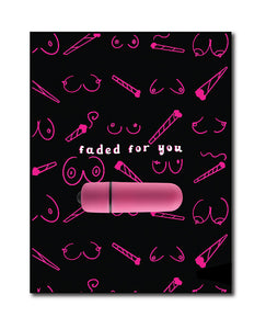NaughtyVibes 420 Foreplay Faded For You Greeting Card