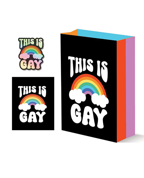 Este es el conjunto del orgullo de las nubes gay - featured product image.