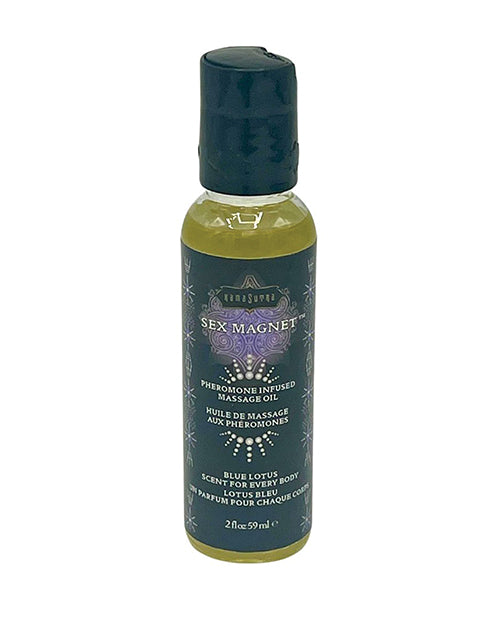 Shop for the Kama Sutra Sex Magnet Massage Oil - Blue Lotus at My Ruby Lips