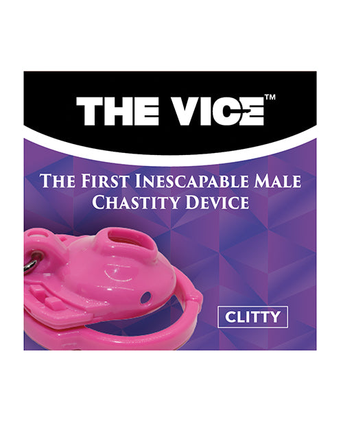 《The Vice Clitty》：超小型粉紅色貞操籠 - 投降之旅 Product Image.