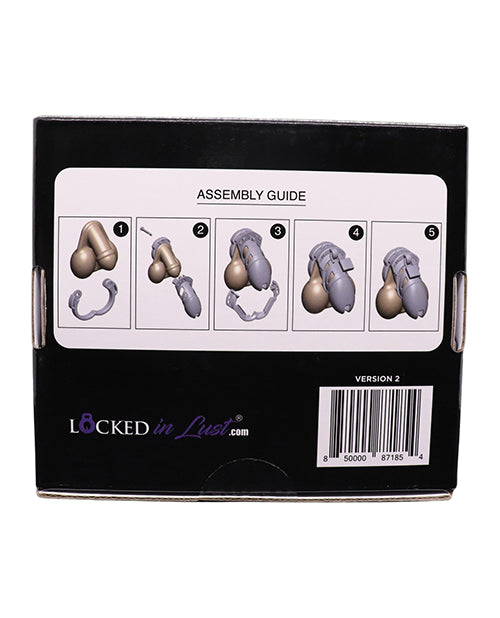 Locked In Lust The Vice Mini V2: El dispositivo de castidad para el máximo placer y control Product Image.