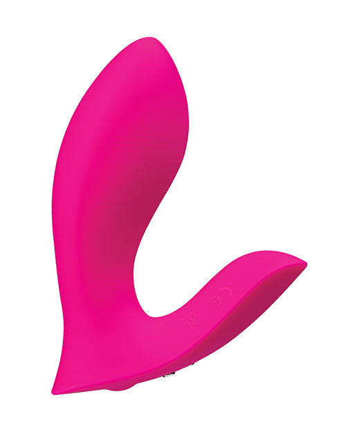 Lovense Flexer 粉紅色三重刺激內褲震動器 Product Image.