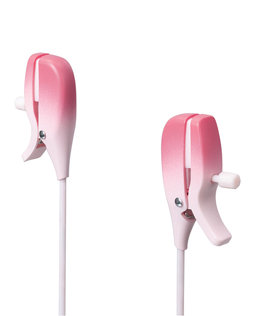 Lovense Gemini 粉紅色振動乳頭夾：應用程式控制的樂趣 Product Image.